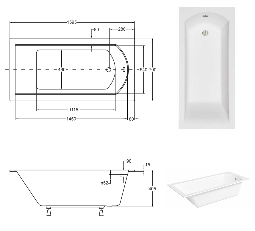 Besco - rysunek techniczny