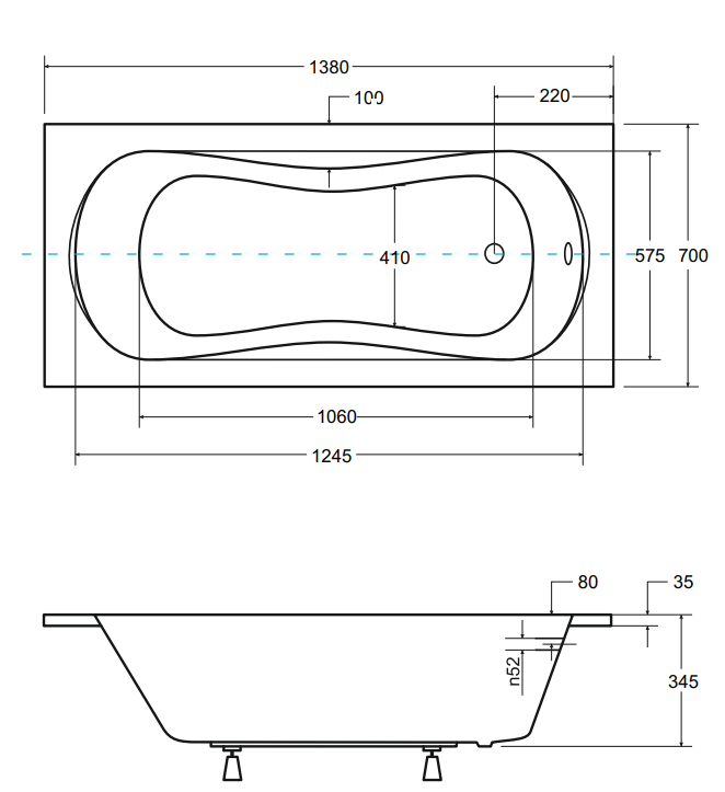 Besco - rysunek techniczny