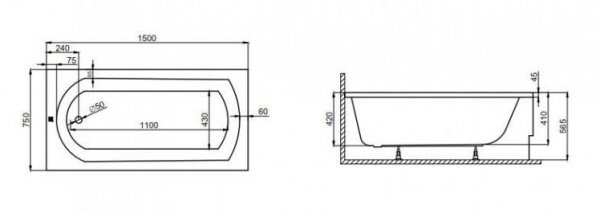 Polimat - rysunek techniczny