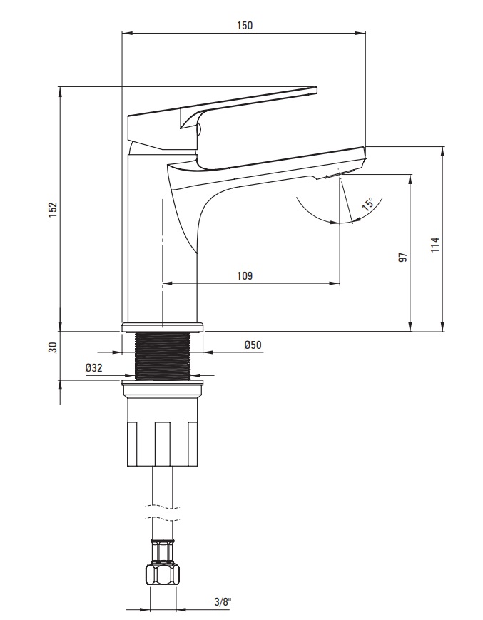 Besco - rysunek techniczny