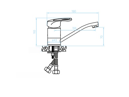 Kuchinox - rysunek techniczny