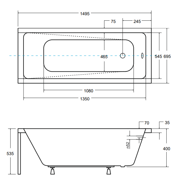 Besco - rysunek techniczny