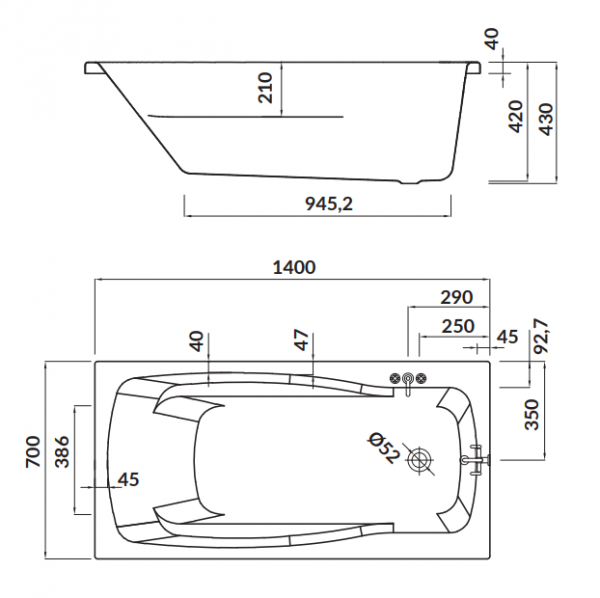 Cersanit - akcesoria do wanny