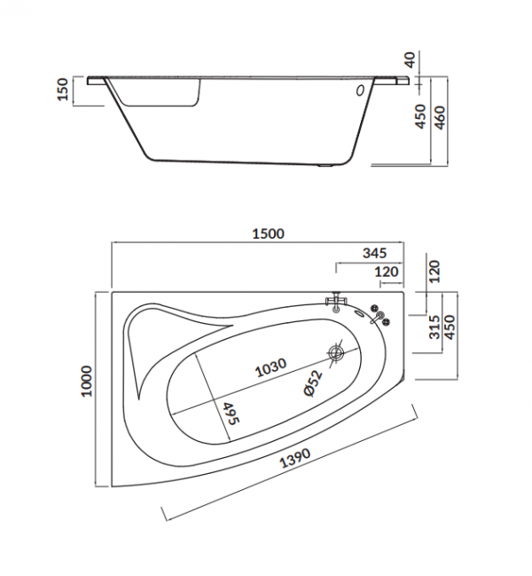 Cersanit - akcesoria do wanny