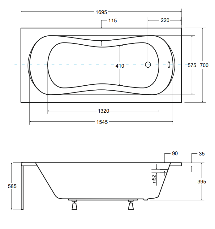 Besco - rysunek techniczny