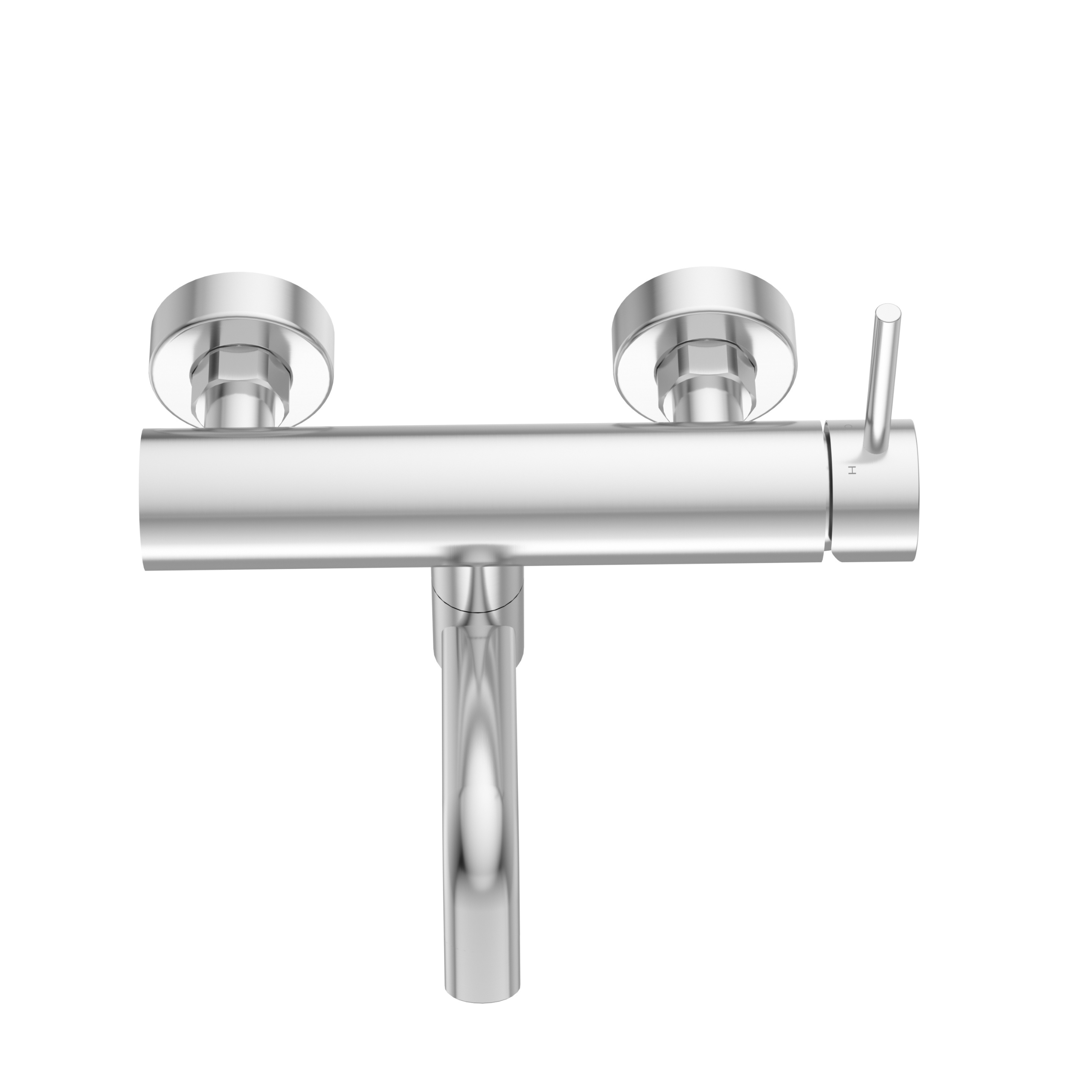 Rysunek techniczny - Bateria wannowa CASCADE model 1 INOX