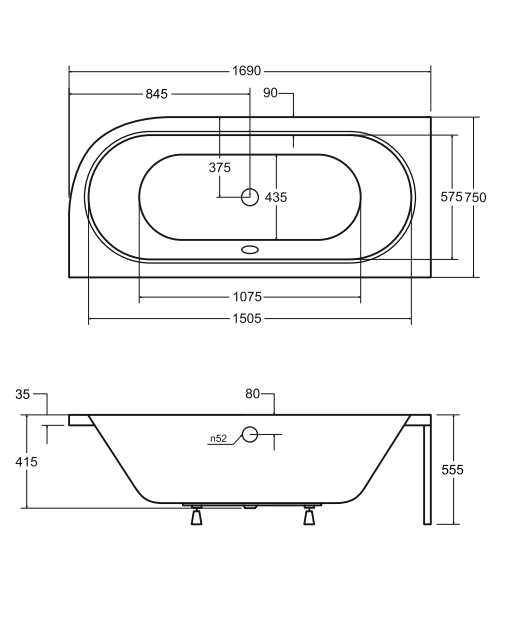 Besco - rysunek techniczny