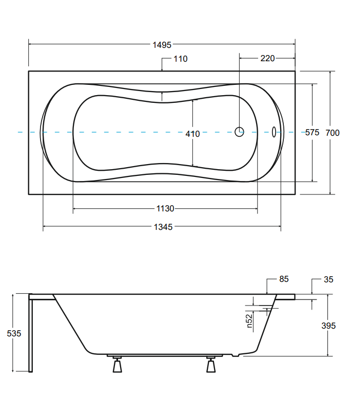Besco - rysunek techniczny