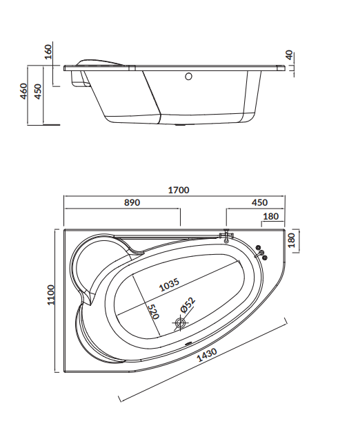 Cersanit - akcesoria do wanny