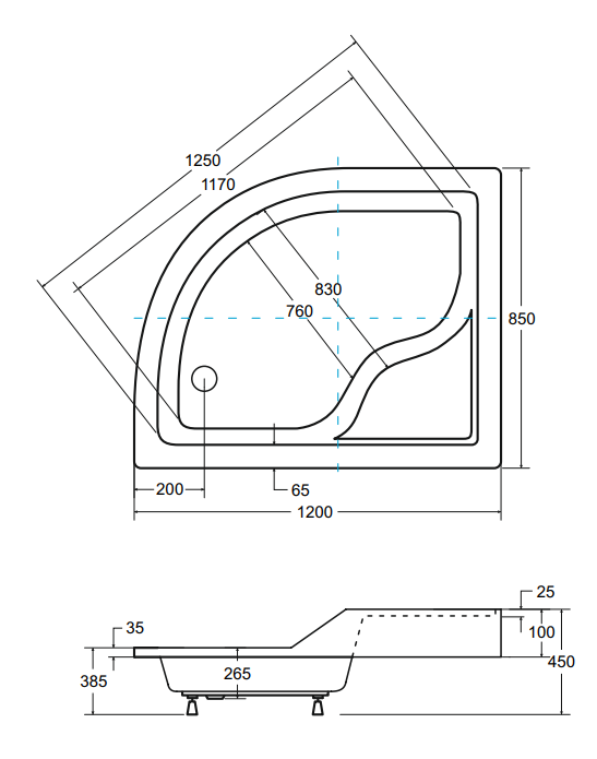 Besco - rysunek techniczny