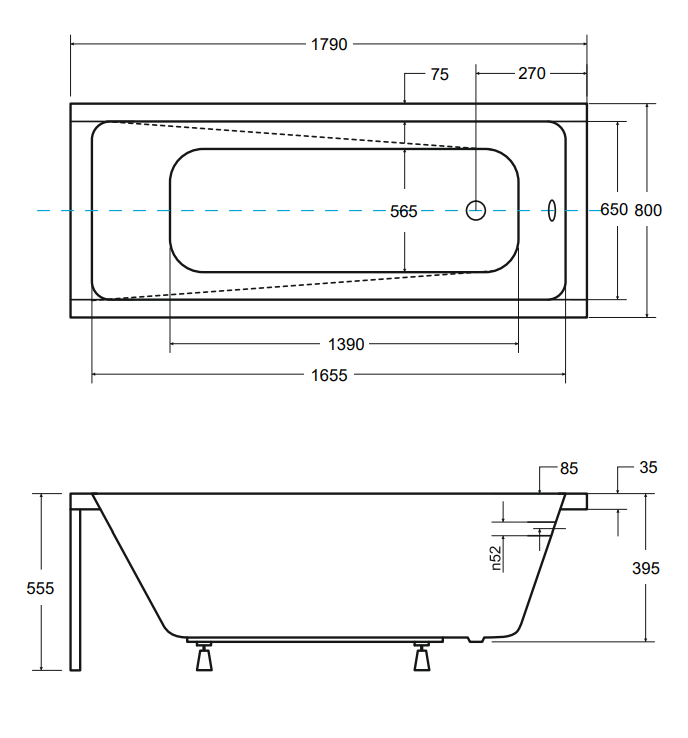 Besco - rysunek techniczny