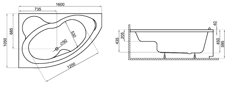 Polimat - rysunek techniczny