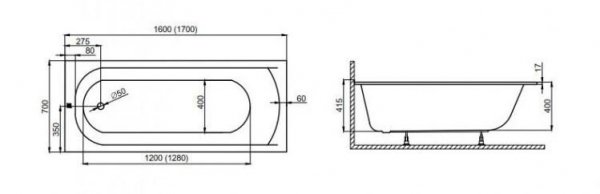 Polimat - rysunek techniczny