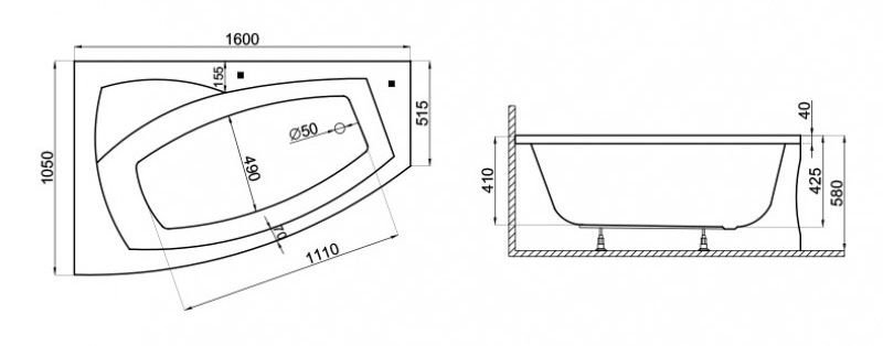 Polimat - rysunek techniczny