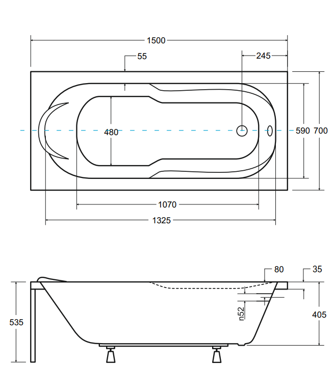 Besco - rysunek techniczny