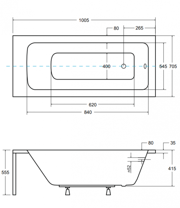 Besco - rysunek techniczny