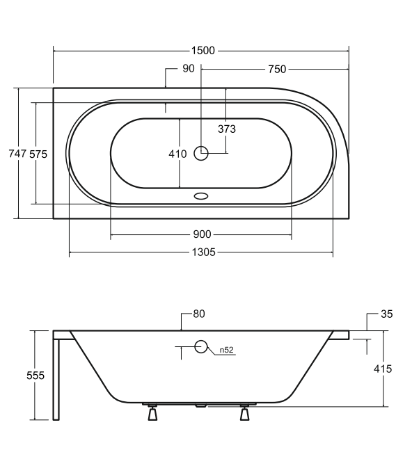 Besco - rysunek techniczny