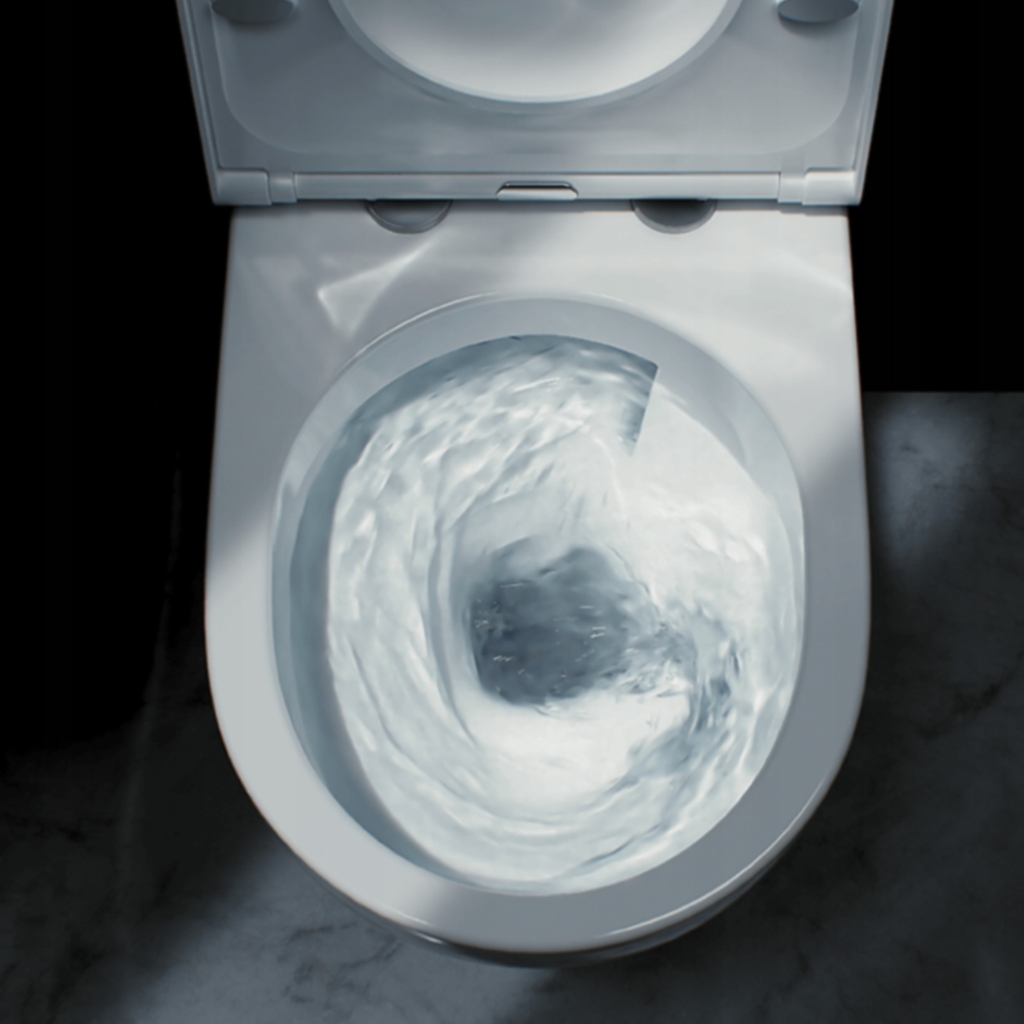 spłukiwanie vortex