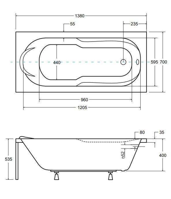 Besco - rysunek techniczny
