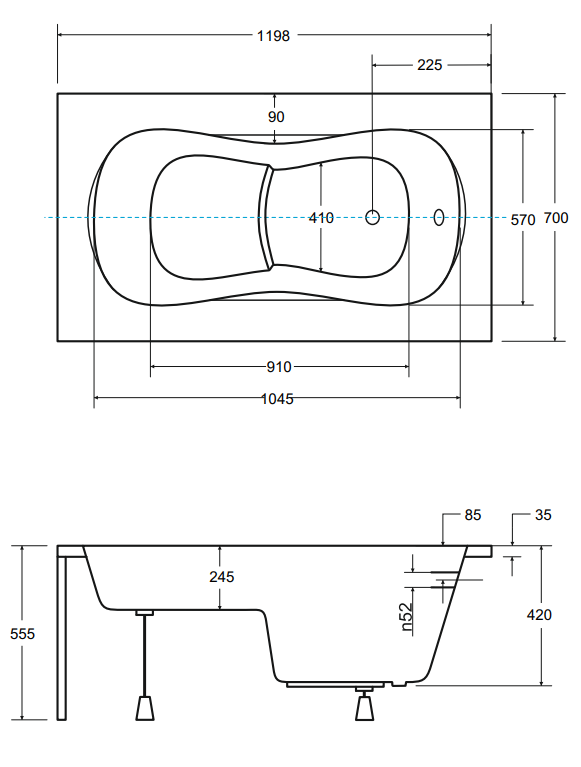Besco - rysunek techniczny