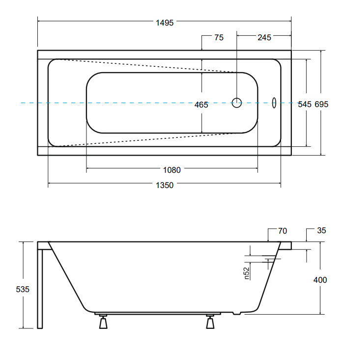 Besco - rysunek techniczny