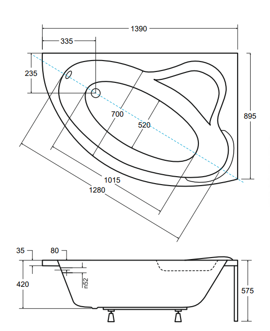 Besco - rysunek techniczny