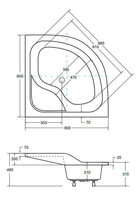 Besco - rysunek techniczny