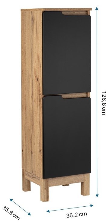 Astor Alma Półsłupek - rysunek techniczny