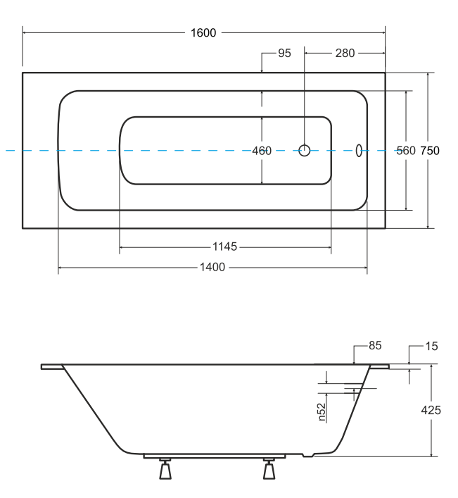 Besco - rysunek techniczny