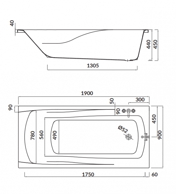 Cersanit - akcesoria do wanny