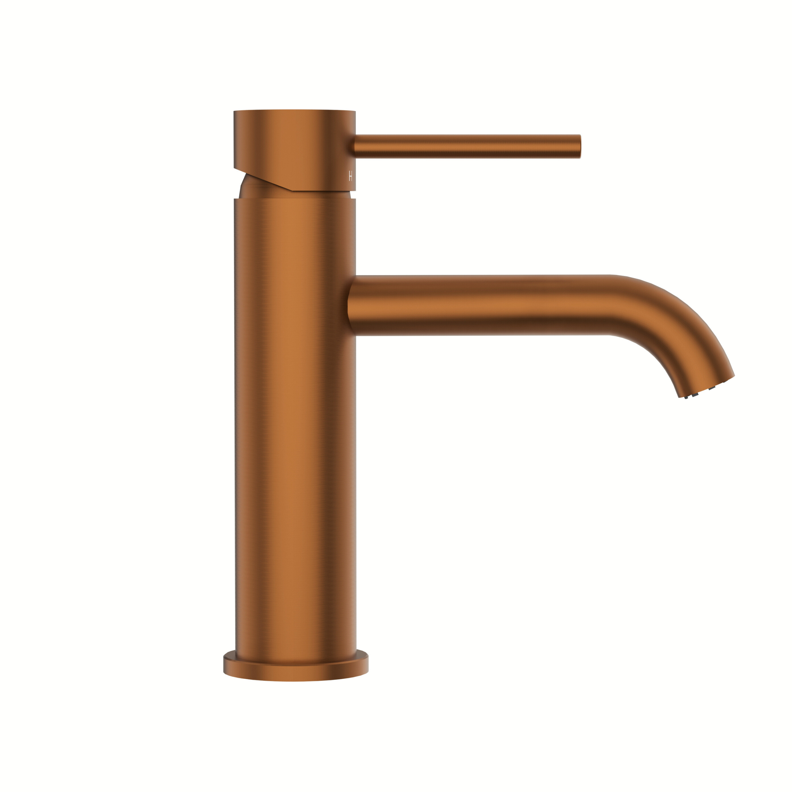 Rysunek techniczny - Bateria umywalkowa CASCADE model 1 COPPER