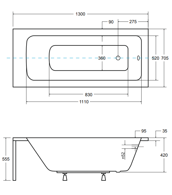 Besco - rysunek techniczny
