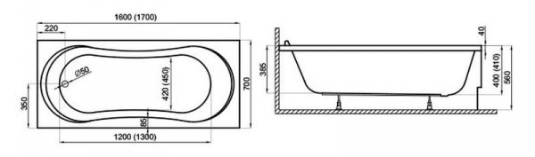 Polimat - rysunek techniczny