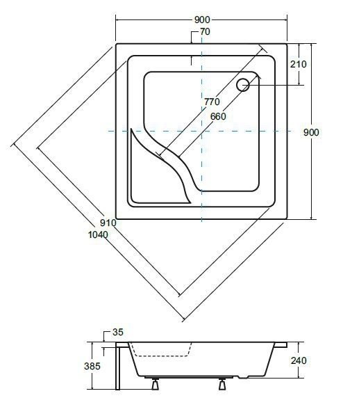 Besco - rysunek techniczny