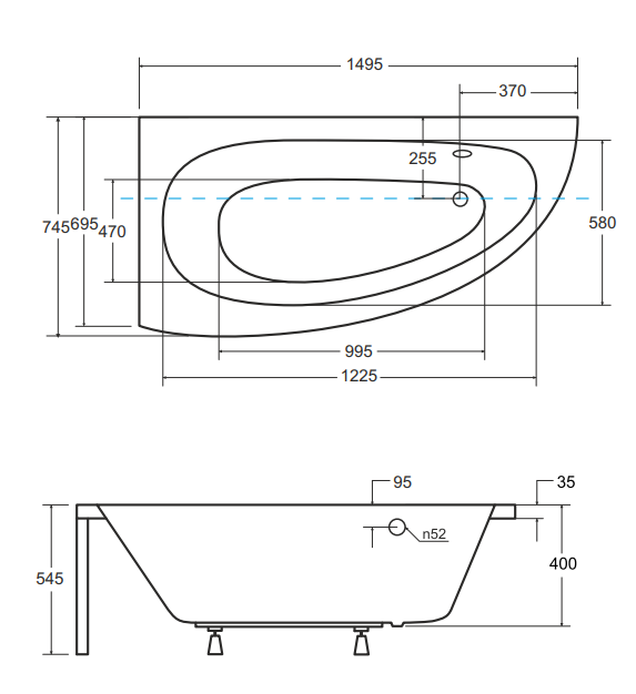 Besco - rysunek techniczny