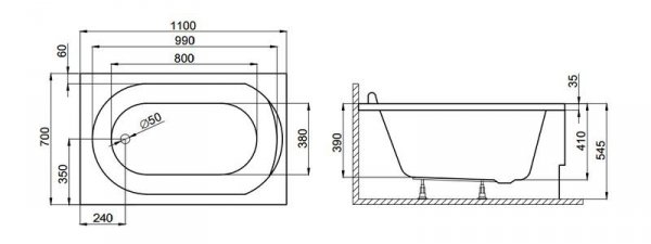 Polimat - rysunek techniczny