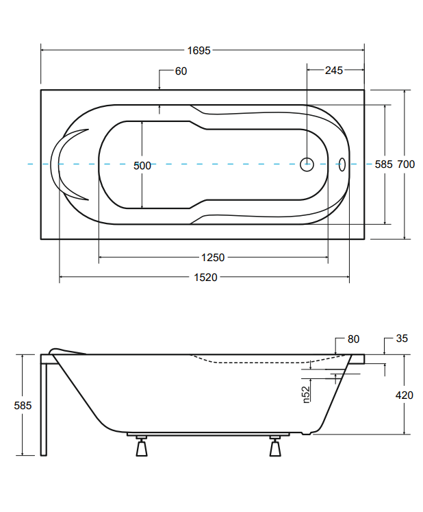 Besco - rysunek techniczny