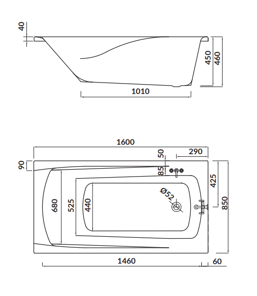 Cersanit - akcesoria do wanny