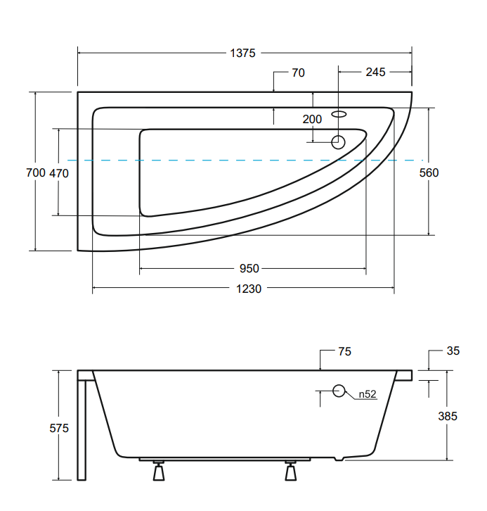 Besco - rysunek techniczny