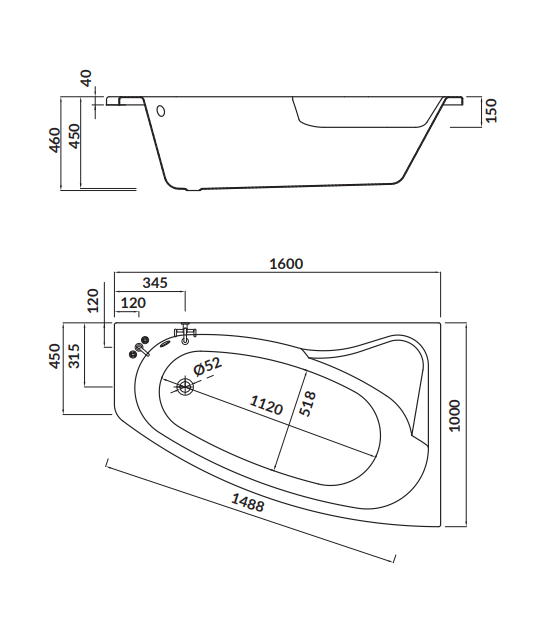Cersanit - akcesoria do wanny