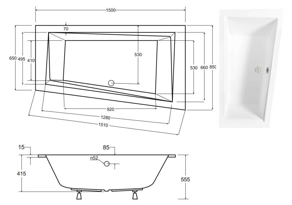 Besco - rysunek techniczny