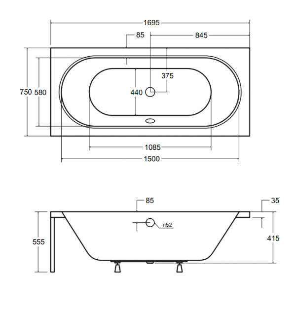 Besco - rysunek techniczny