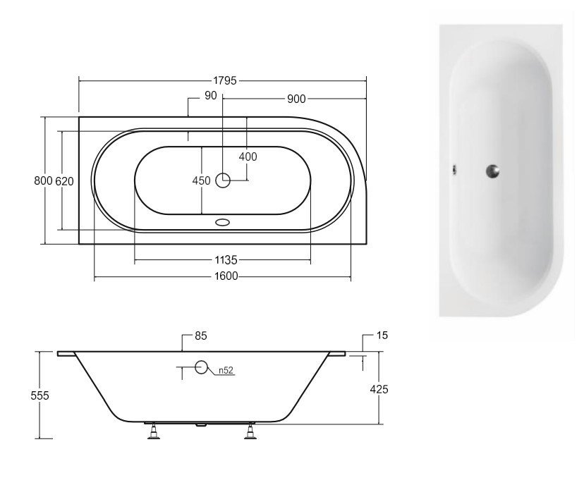 Besco - rysunek techniczny