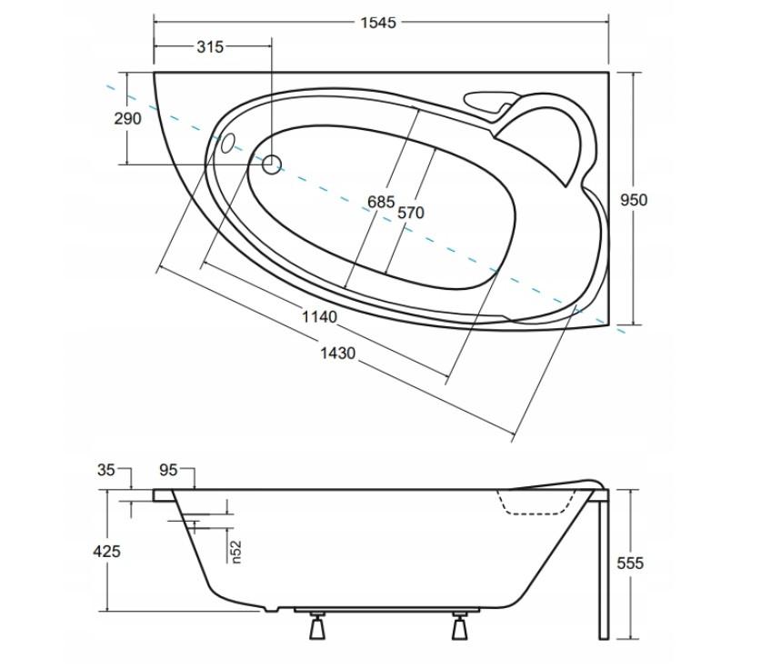 Besco - rysunek techniczny