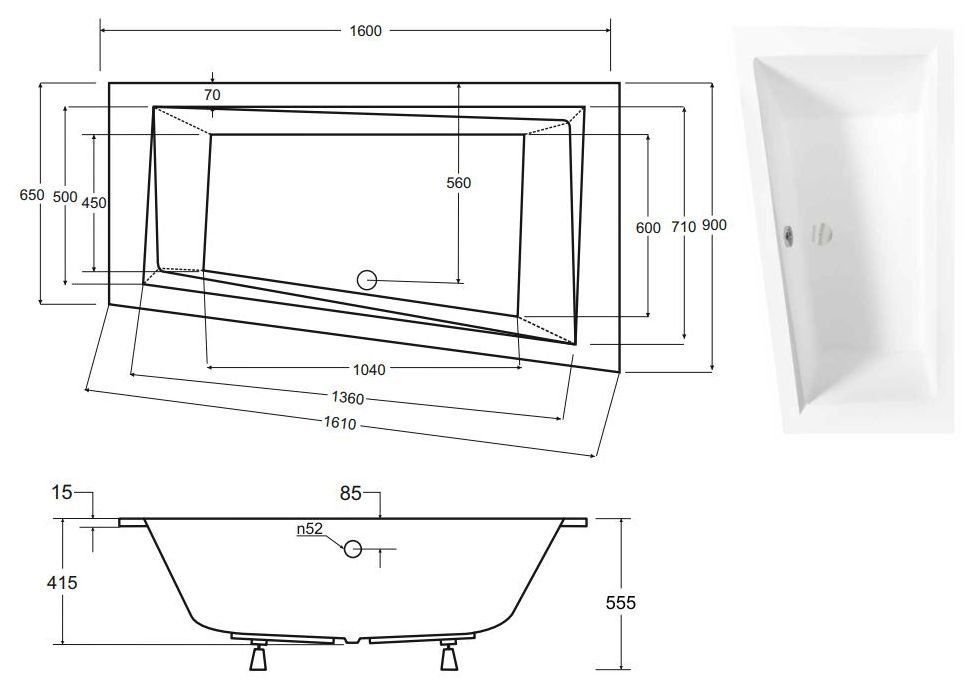 Besco - rysunek techniczny