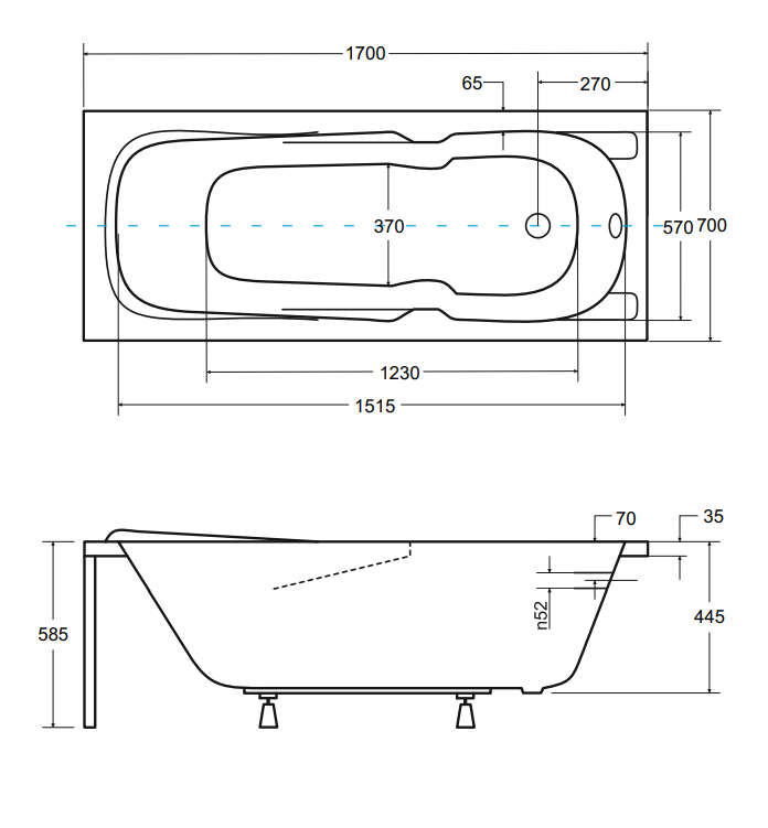 Besco - rysunek techniczny