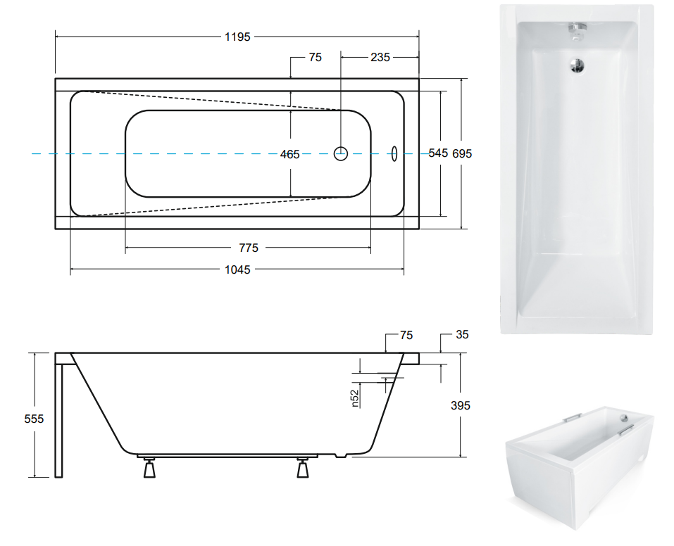 Besco - rysunek techniczny