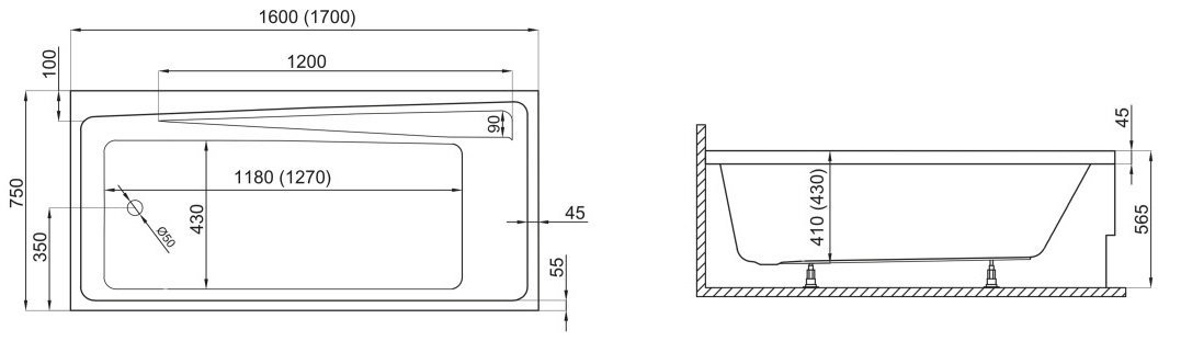 Polimat - rysunek techniczny