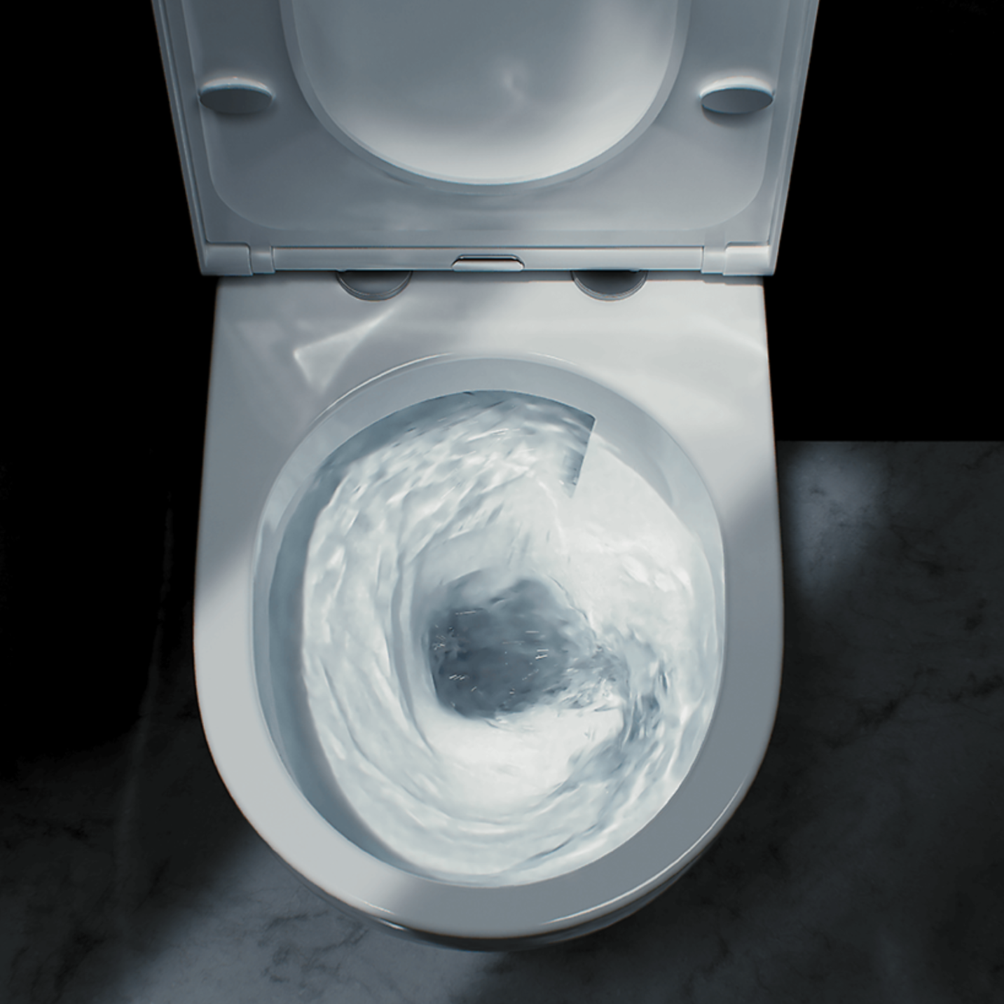 spłukiwanie vortex