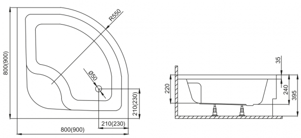 Polimat - rysunek techniczny